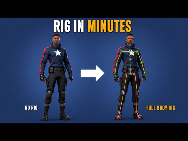 How to rig an AI-generated character in Maya?