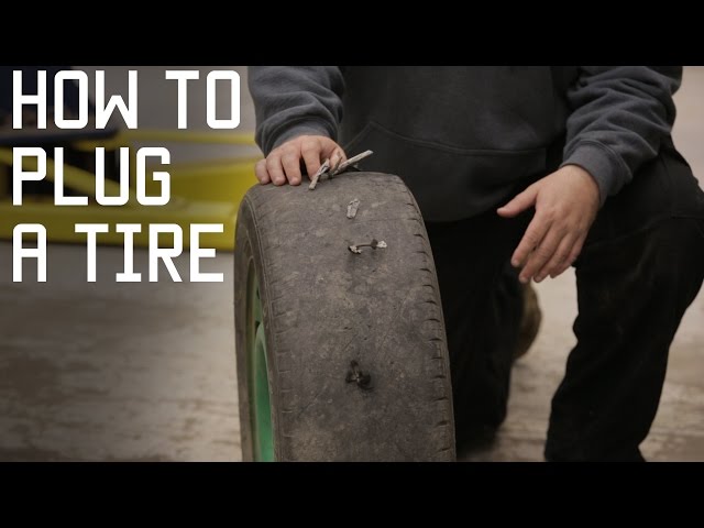 How to Plug a Tire | Tactical DIY tire plugs |  Vehicle Survival Repair Skills | Tactical Rifleman