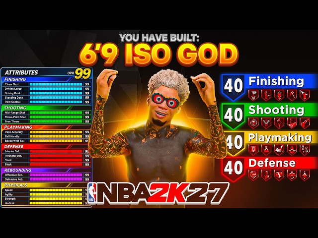 THE 6'9 DEMIGOD BUILDS ARE BACK in NBA 2K27… AND IT’S ABSOLUTELY BROKEN! (Best Build NBA 2K27)