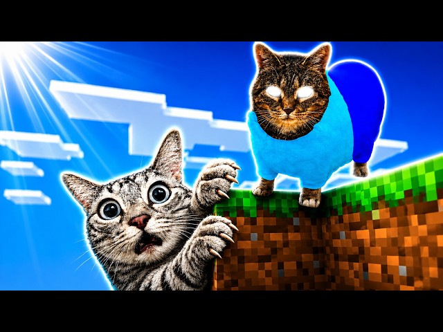 Minecraft with Cats vs Herobrine (Part 2)