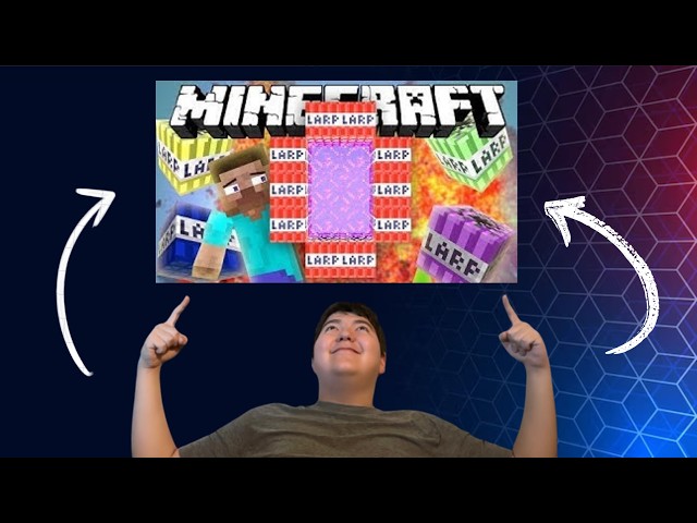 Pillowlarp react to If a LARP Dimension Was Added - Minecraft By Exlarping TNT