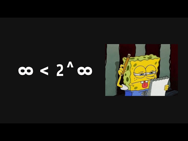 How can one infinity be bigger than the other