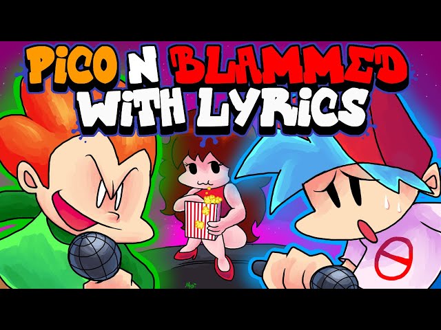 Pico & Blammed WITH LYRICS By RecD - Friday Night Funkin' THE MUSICAL (Lyrical Cover)