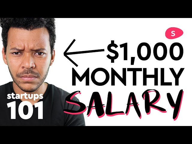 Founder Salaries and Stock Vesting - Startups 101
