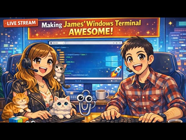 Kayla Makes James' Windows Terminal Awesome