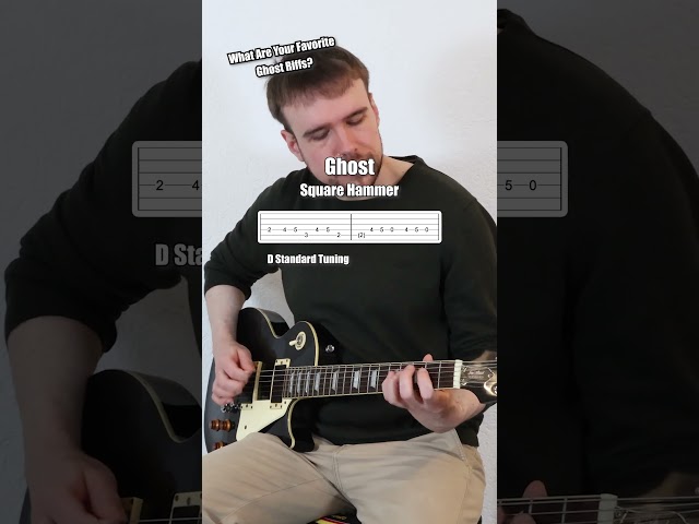 5 Iconic GHOST Guitar Riffs 2