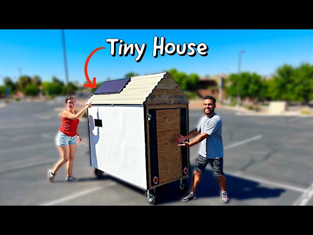 Building A Tiny Home On Wheels For A Homeless Guy