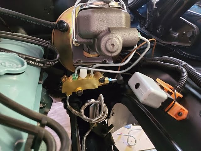 1974 Pontiac 455 Trans Am Detail and Restoration Part 29. Subframe, Brake and Fuel Lines
