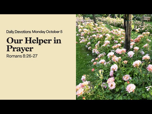 Our Helper in Prayer - Daily Devotions