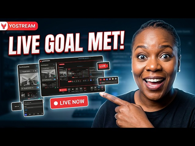 Can We Hit the Goal? Yostream Live Stream