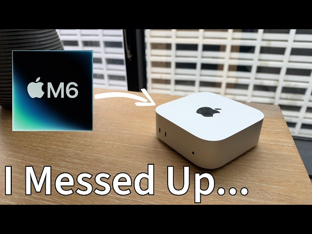 M6 Mac Mini 2 weeks later. I have two major regrets…