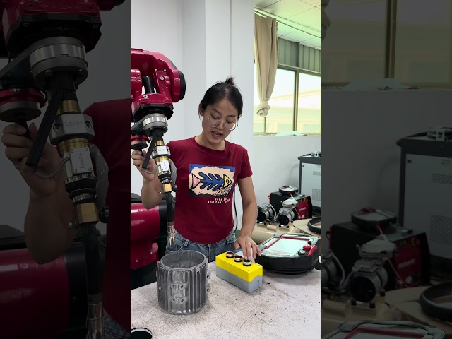 industrial Robot #WeldingRobot #robotfactory#Programming-free spraying robot#Six-axis robot