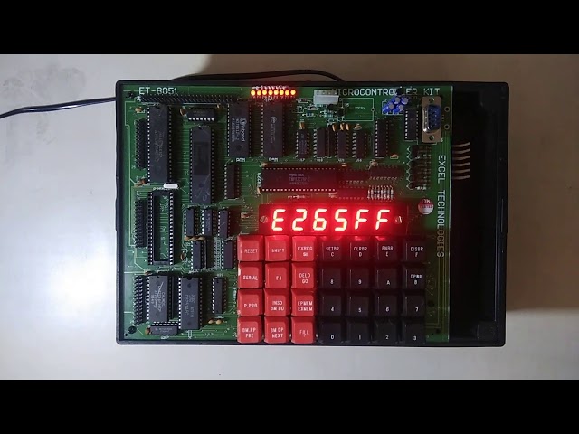 8051 Microcontroller Kit