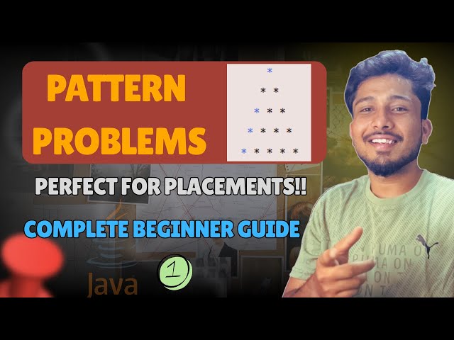 Introduction to pattern problems in Telugu | Complete Beginner Guide