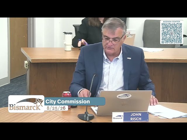 Bismarck City Commission 2026-08-25