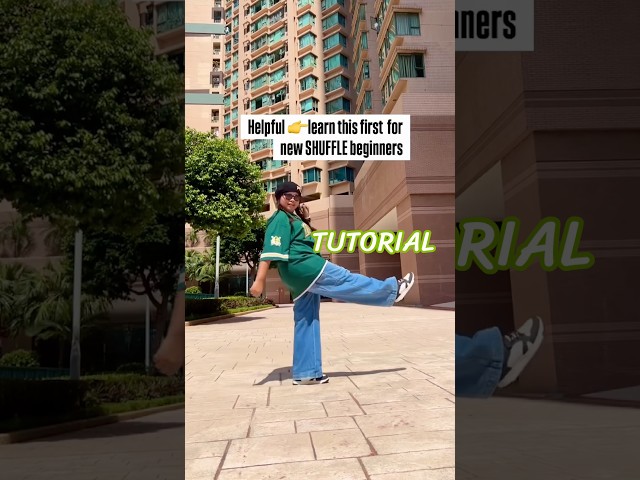 Practice this step how to Shuffle dance for new beginners