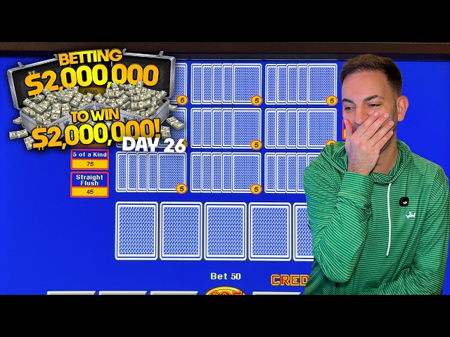 More! Poker! ♣️ Day 26: Betting $2M to WIN $2M