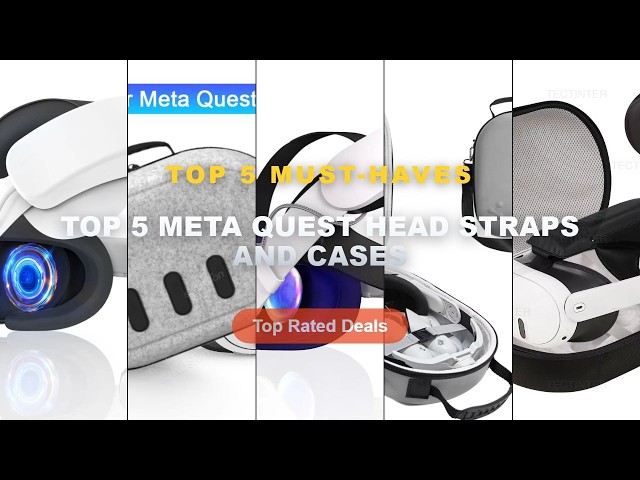 Don't Buy Top 5 Meta Quest Head Straps And Cases Before Watching This! - Portable Carrying Case for