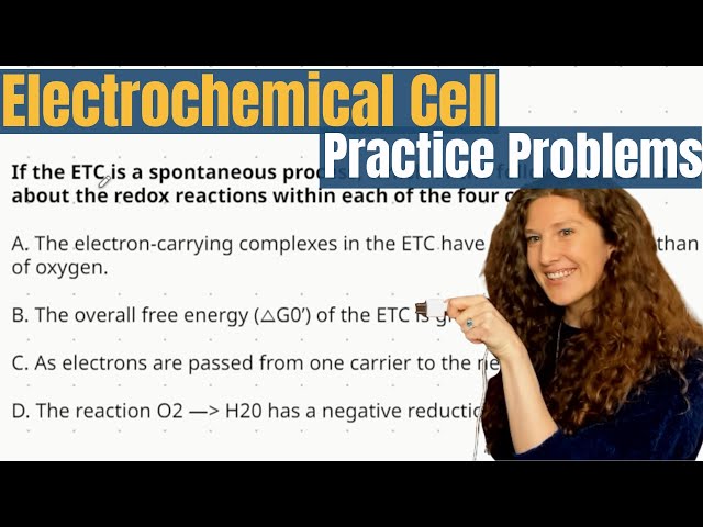 MCAT Physics + Gen Chem: How to Solve Electrochemical Cell MCAT Problems