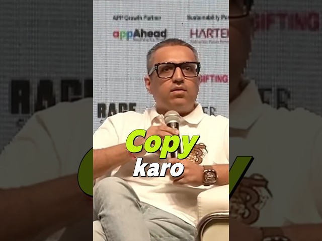 Copy karke paise kamao ๐ค๐ค- Ashneer Grover