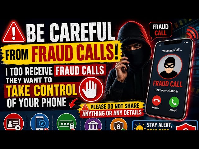 #Fraud caller don't let scammers