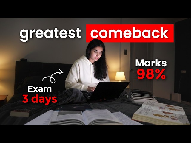 How to Finish 3 Months of Studying in 3 Days (and still get 90+)