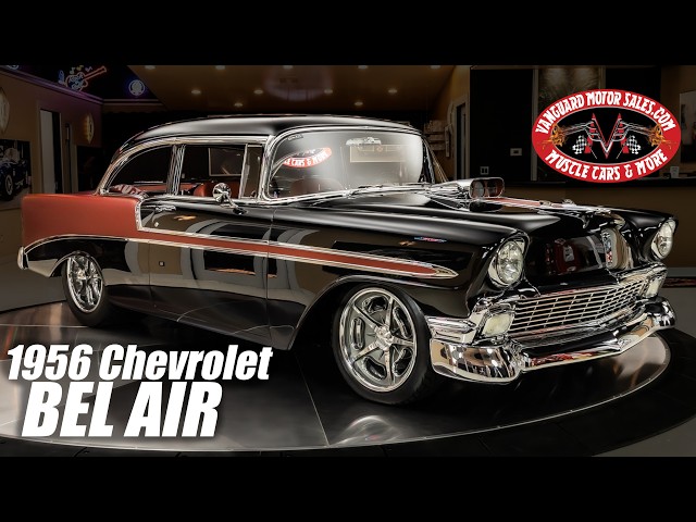 1956 Chevrolet Bel Air Restomod For Sale Vanguard Motor Sales #8557
