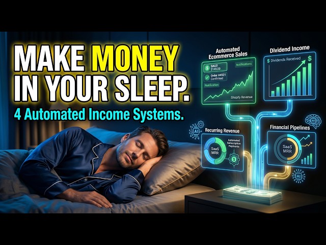 Make Money While You Sleep- Anyone Can Build in 2026 @BiztoryFinance #makemoney #automatedincome
