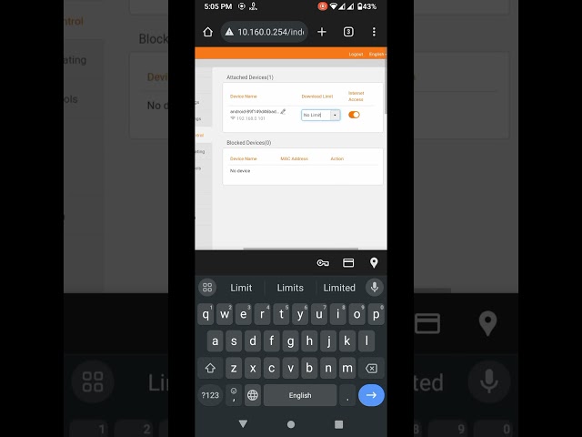 ইন্টারনেট স্পিড নিয়ন্ত্রণ । Internet speed control