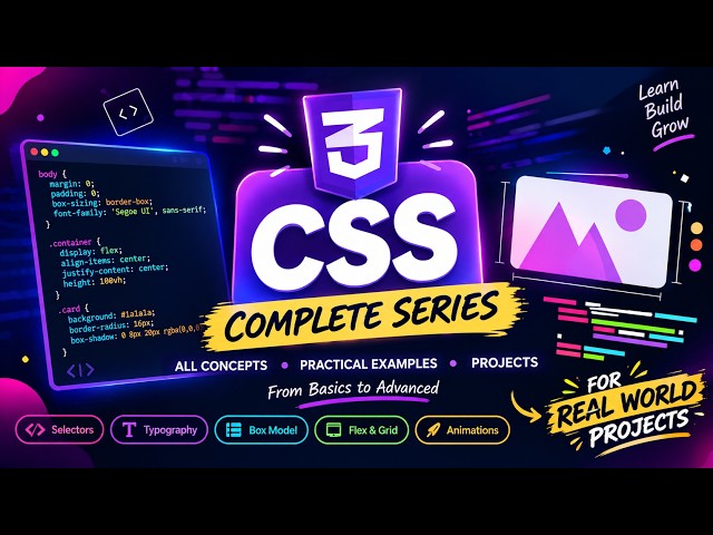 Learn CSS with me | Deep concepts of CSS in Hindi Roman