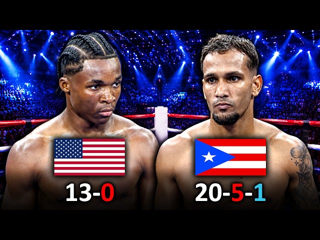 Abdullah Mason (USA) vs Luis Lebron (Puerto Rico) | Full Fight Highlights
