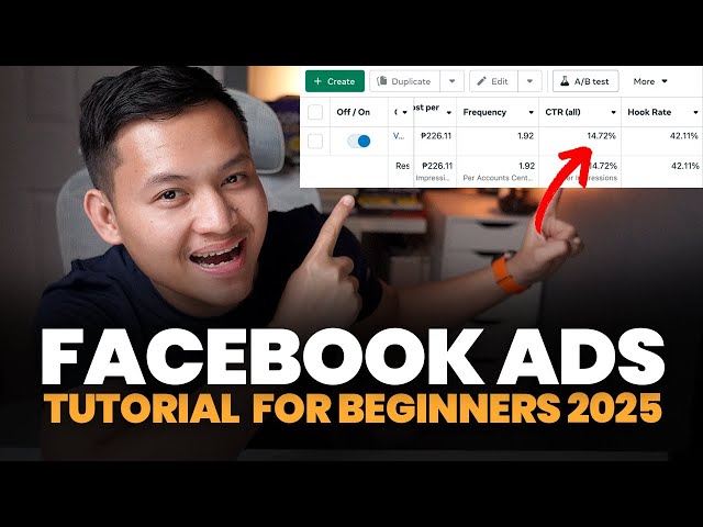 Complete Facebook Ads Guide for Beginners 2025 – FREE Tagalog Tutorial