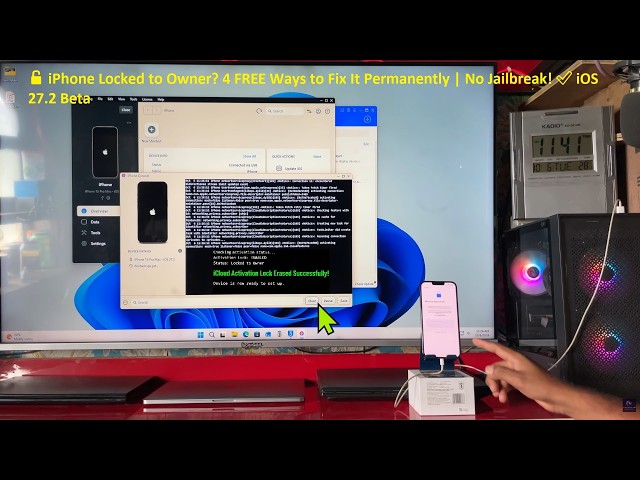 🔓 iPhone Locked to Owner? 4 FREE Ways to Fix It Permanently | No Jailbreak! ✅ iOS 27.2 Beta