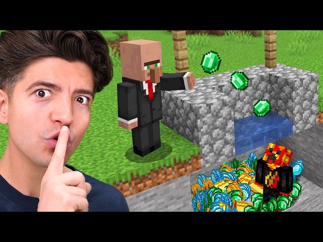 I Created a Wishing Well To Steal From Millionaires In Minecraft!
