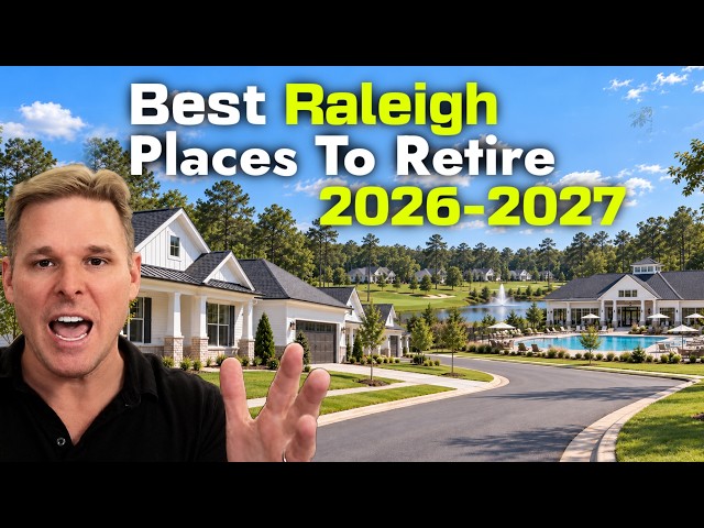 The BEST Raleigh Suburbs & Neighborhoods to Retire in 2026-2027