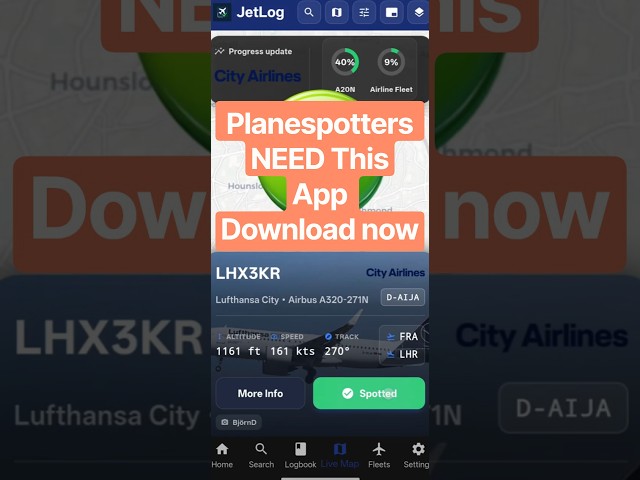 The Ultimate Plane Spotting App To Use With Flightradar24! ✈️📱