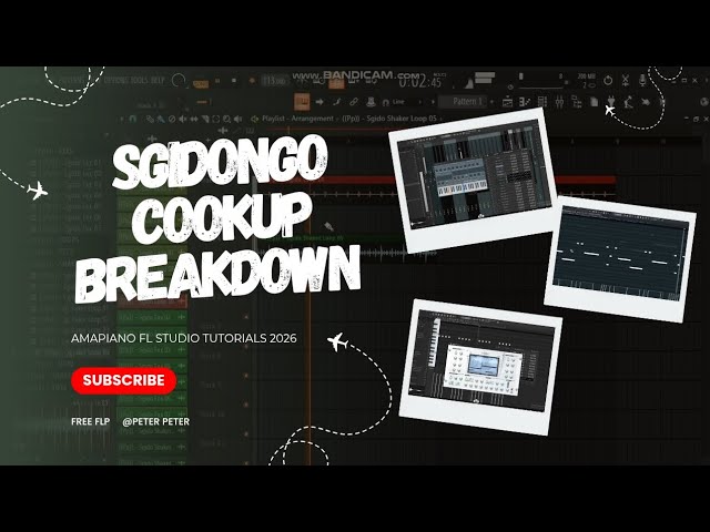 🔴[FREE FLP]🥾🔥 Sgidongo Breakdown | Amapiano FL Studio Tutorials | Boots Movement | 2026🪘🇿🇦