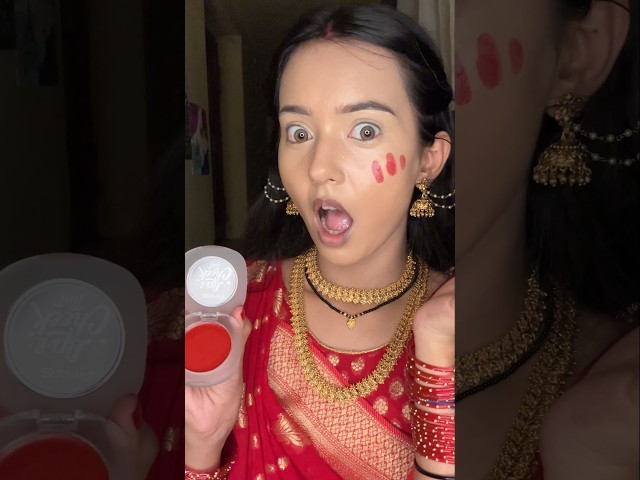 poojo makeup tutorial inspired by paro (devdas)❣️ #makeuptutorial #navratrimakeup #poojomakeup