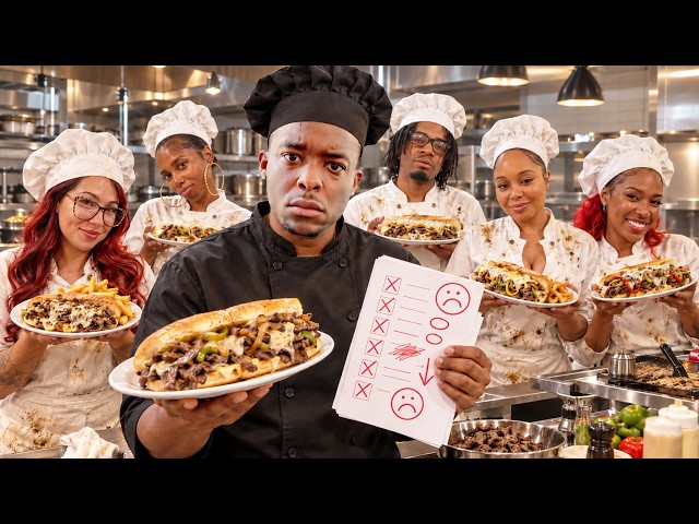 I Hired 5 Facebook Chefs To Make Me A Philly CheeseSteak . . 🤮