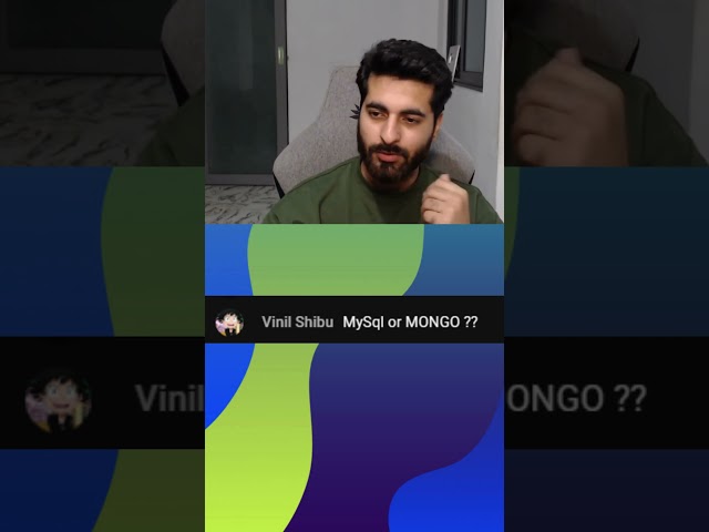 MySQL or Mongo dB #coding #programming