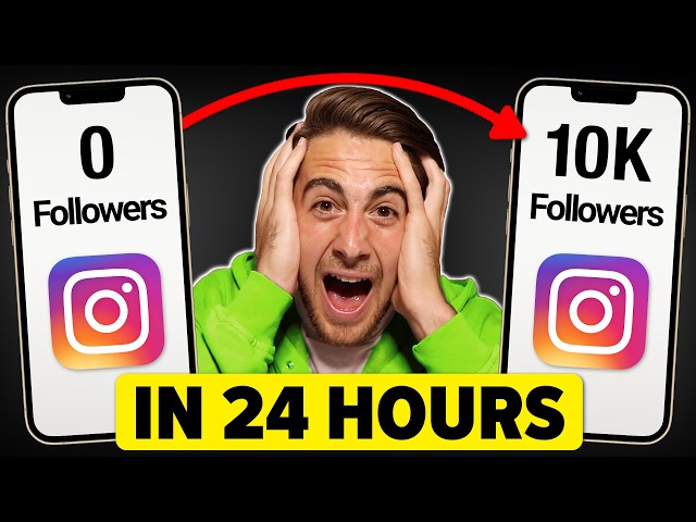 Do This to Gain 10K Followers on Instagram in 24 Hours or Less (New Algorithm Update)
