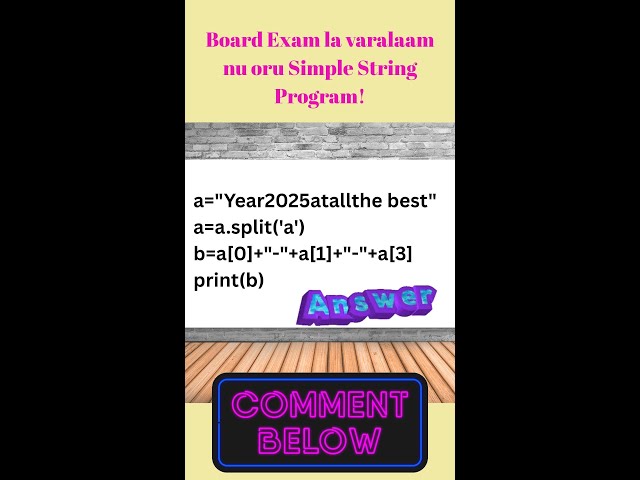 Learn Split & Join in an Easy Way – Must-Know for Board Exam!