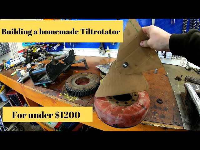 Building a homemade tiltrotator Part 1