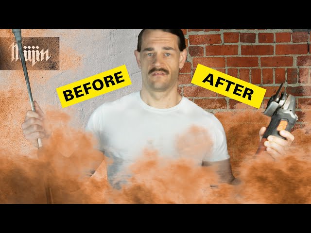 I tried to expose my brick walls (mistakes were made)