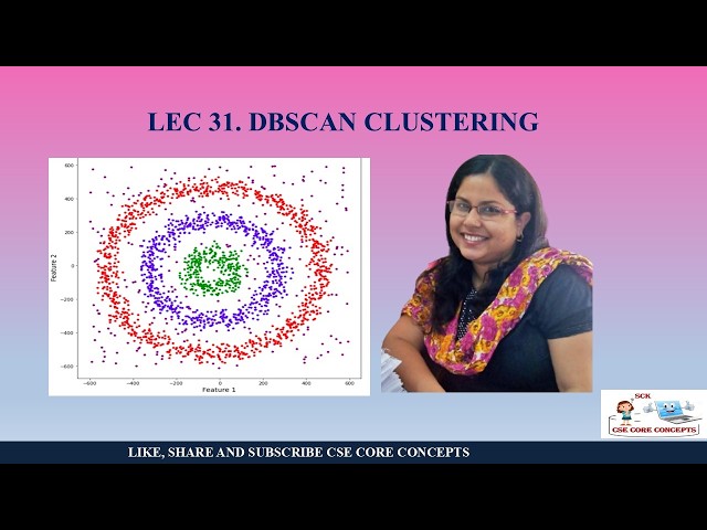 Lec. 31 DBSCAN CLUSTERING USING PYTHON