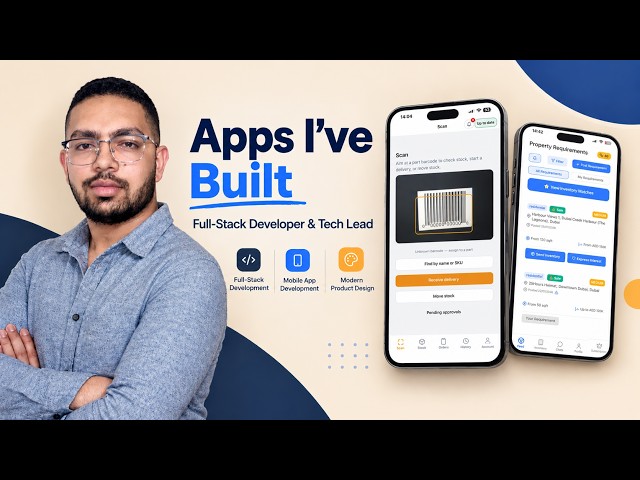 Full-Stack Developer Portfolio | Apps I’ve Built