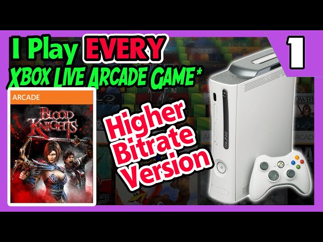 Blood Knights (on XBLA)(higher bitrate) Segment From "I Play EVERY Xbox Live Arcade Game, Part 1"