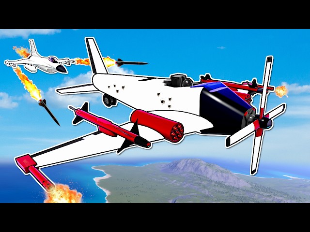 I Built a PLANE to Battle in SimplePlanes 2 Multiplayer!