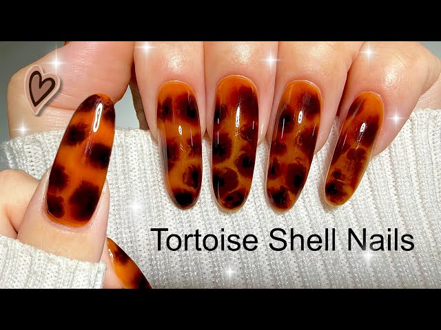 Easy Tortoise Shell Nails 🐢 | Beginner Friendly Dualform Polygel Tutorial | Step-By-Step