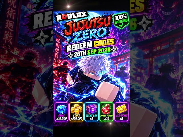 Jujutsu Zero Codes UPDATED | Jujutsu Zero Redeem Codes